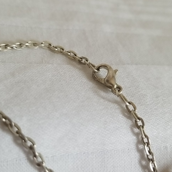 Vintage Silver Dream Catcher Stone Necklace - Picture 3 of 5